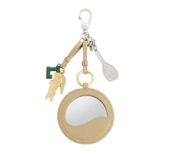 Брелок Lacoste Теннисная ракетка Mirror L Charms Key Ring - beige