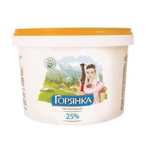 СМЕТАНА 25% 2.5КГ ГОРЯНКА