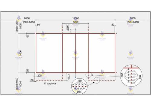 Волейбольные стойки профессиональные (комплект)
