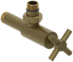 Вентиль Сунержа угловой крест (G 1/2" НР х G 1/2" НР)