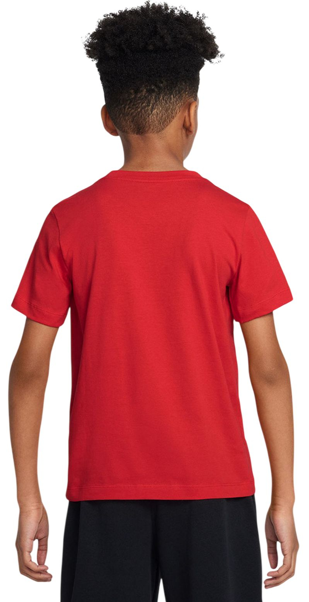 Футболка для мальчика теннисная Nike Boys Sportswear T-Shirt - red/white