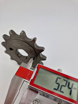 Звезда ведущая передняя для питбайка, мопеда, мотоцикла (520-13Т)