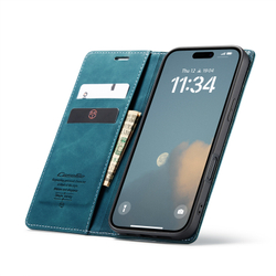Чехол-книжка CaseMe Matte iPhone 16 Plus