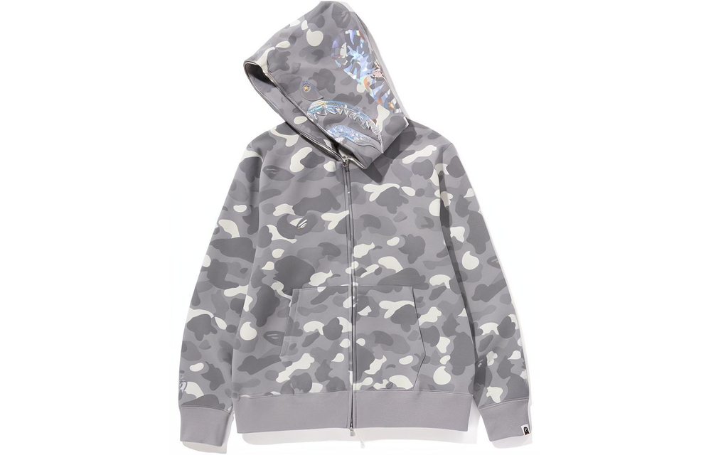 A Bathing Ape City Camo Shark Full Zip Худи Ss24