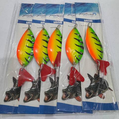 Блесна колеблющаяся №605 -18g (5шт/уп)