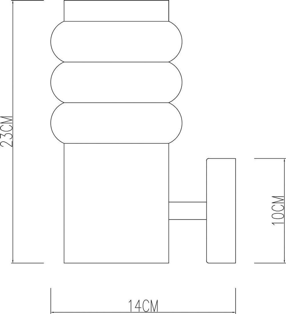 Уличный настенный светильник Arte Lamp