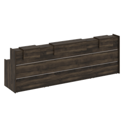 Onix Ресепшн O.R-K-17 Дуб Мали 3590*766*1187