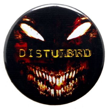 Значок Disturbed 36 мм (212)