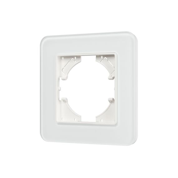 Рамка стеклянная FRM-OMALI-SFGS-1-WH Arlight 049675