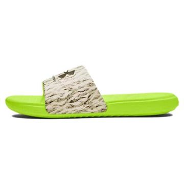Under Armour Ansa Graphic Slide 'Lime Surge Tiger Camo'
