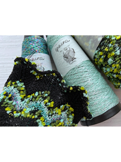 Пряжа Люрекс Lurex Италия с намотом 25г