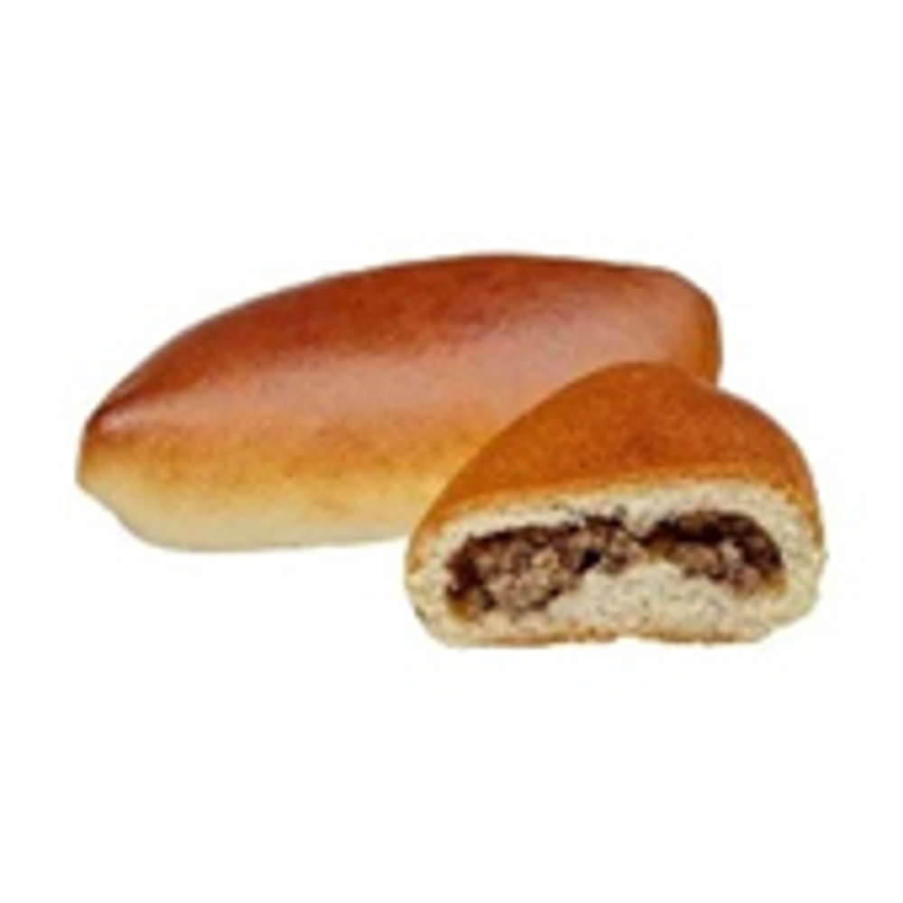 Пирожок с мясом 100г ПФ 50шт/кор