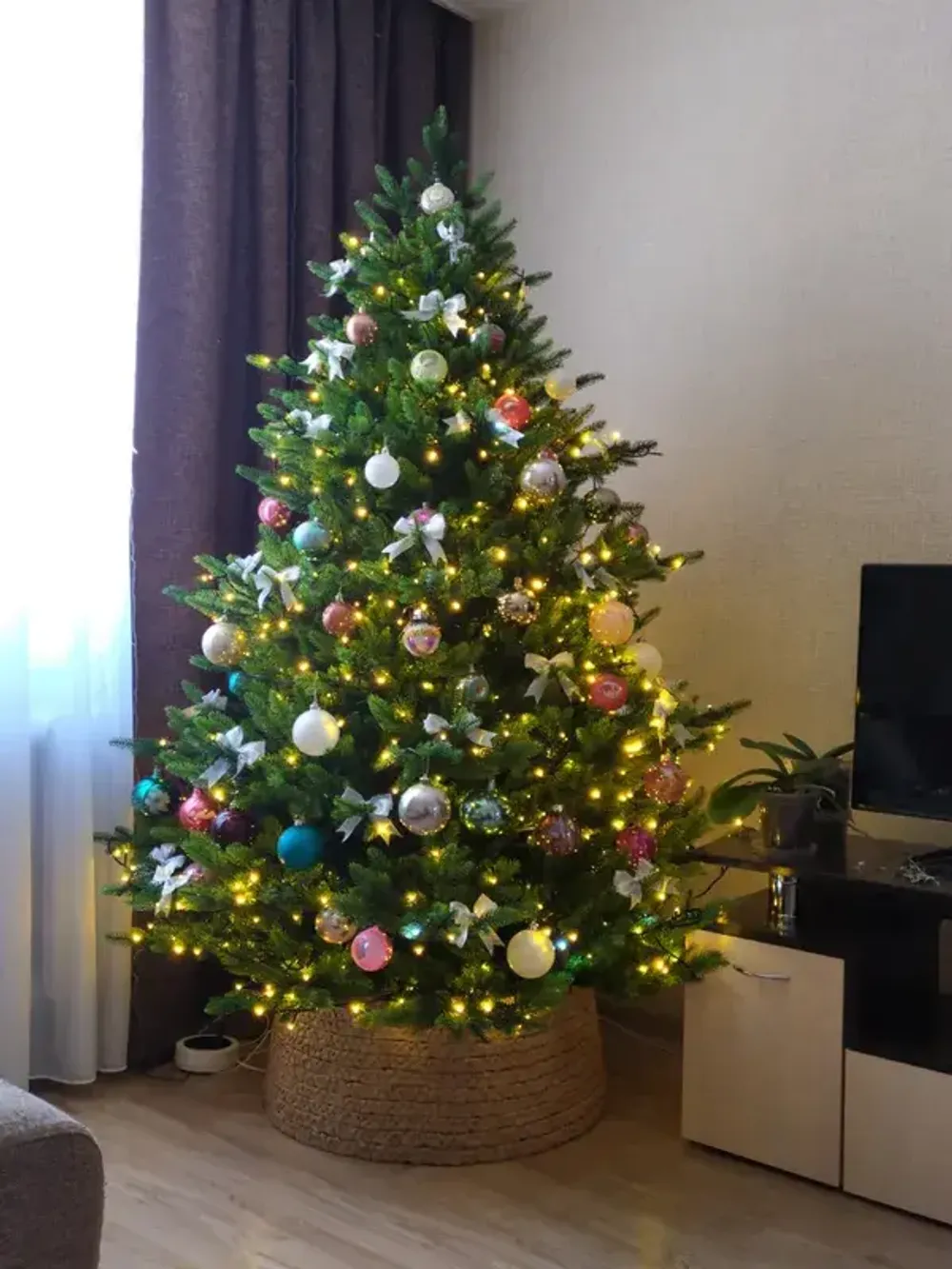 Ель искусственная «Сириус» (Литая хвоя) 230 см / 2,3 м