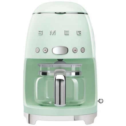 Кофеварка капельная Smeg DCF02PGEU, пастельный зеленый