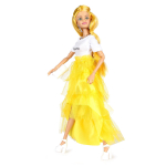 Кукла тип Модель София 29см, руки и ноги сгиб, с маникюром, с аксесс. коробка 66001-BF16-S-BB (Карапуз)