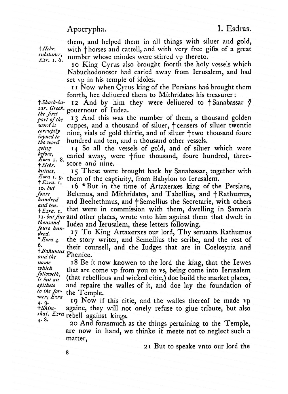 The Authorized version of the English Bible 1611. Volume 4 | Wright William Aldis