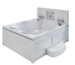 Минибассейн Римини Silver 190х150 белый