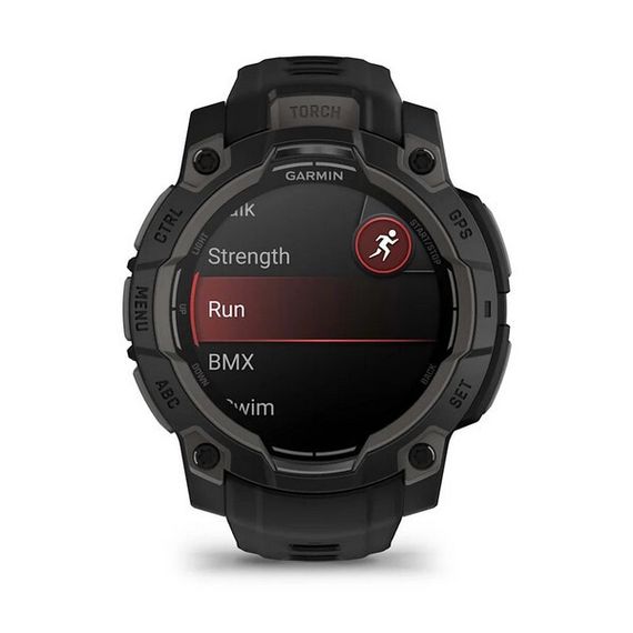 Умные часы Garmin Instinct 3 Amoled 45 mm Black with Black Band (010-02936-00)