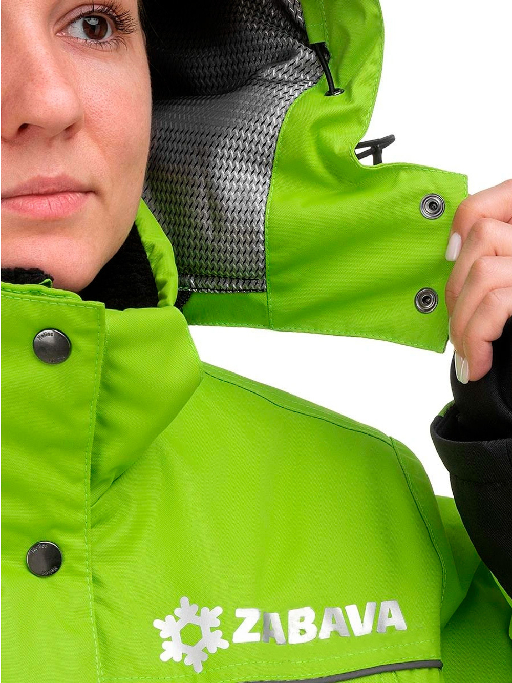 Костюм зимний Helios ZABAVA 8/8 К, AQUA GREEN/BLACK, размер 4XL (T-ZA-4XL-56-170-AG)