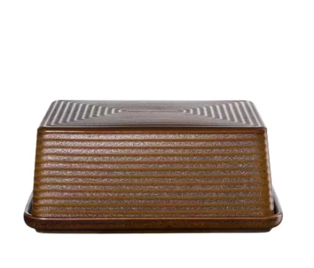 ASA - Масленка Kitchen&#39;art 15,3х11,6см коричневая / артикул   23420238  / GTIN 4024433018957