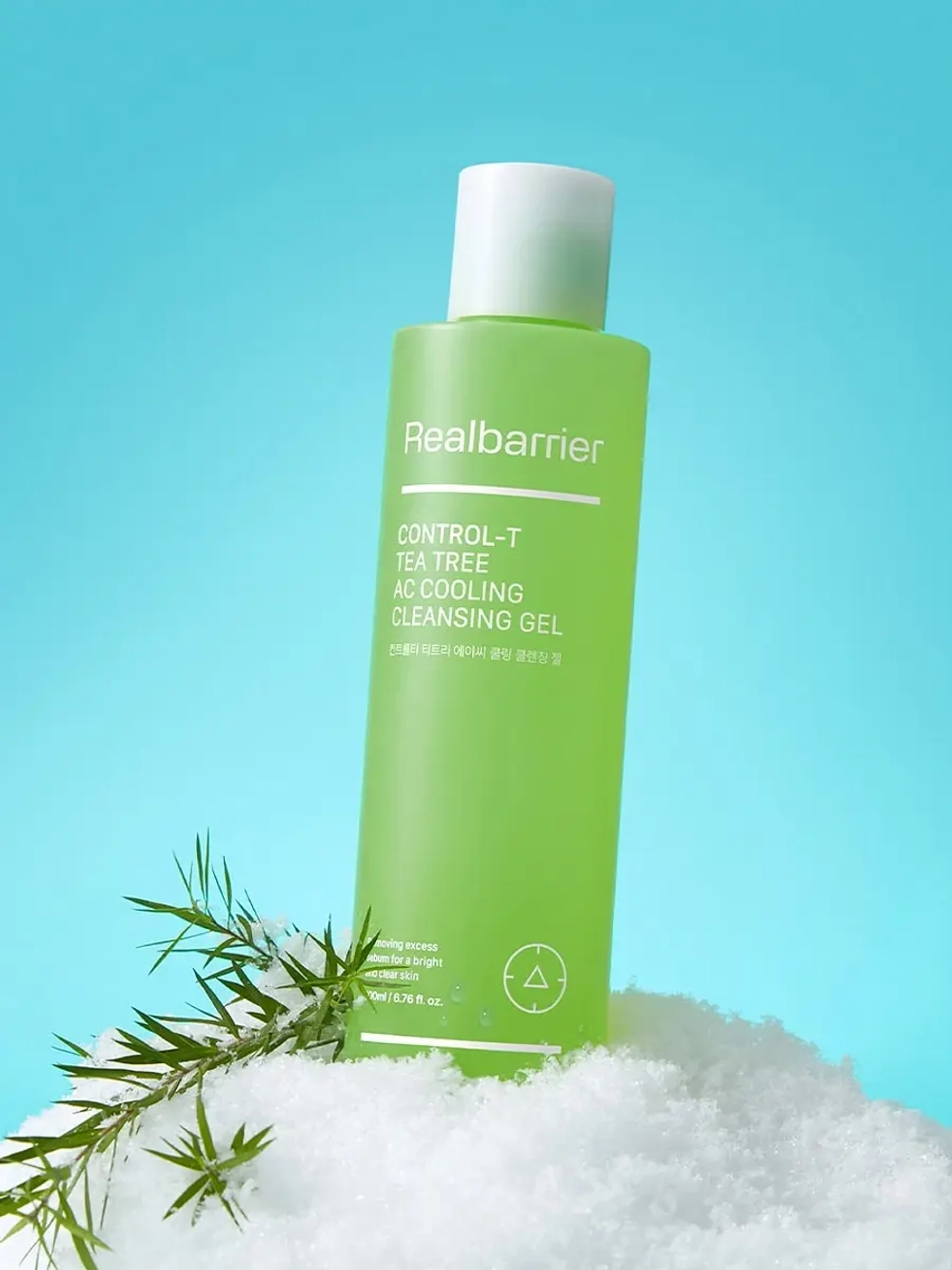 Real Barrier Очищающий гель с чайным деревом и салициловой кислотой для проблемной кожи Control-T Tea Tree AC Cooling Cleansing Gel 200 мл