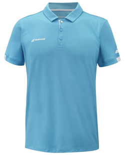Мужское теннисное поло Babolat Play Polo Men - Бирюзовый