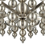 8107/8 MODERNI LN25 122 никель, металл Люстра Е14 8*40W 220V NANA