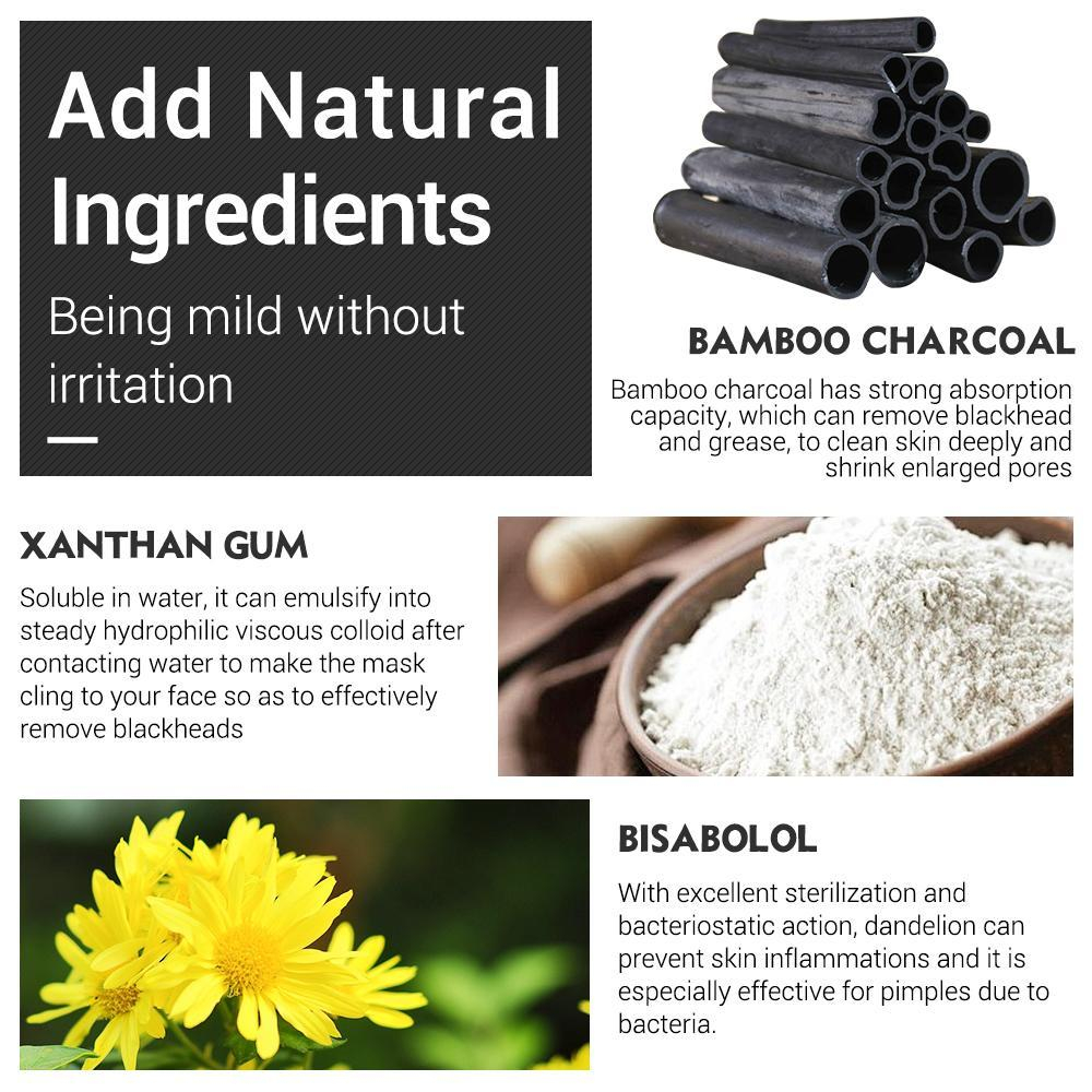 Маска Lanbena от черных точек Bamboo Charcoal mask, 50 г