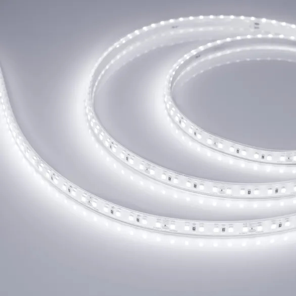 Светодиодная лента герметичная RTW-PU-A120-10.5mm 24V White6000 (16.8 W/m, IP68, 2835, 5m) (Arlight, -) 029391(2)