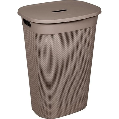 Корзина для белья OSLO 55л шоколадный мокко