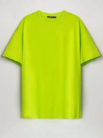 Футболка оверсайз базовая однотонная