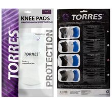 СЦ*Наколенники спортивные TORRES Soft, PRL112222L-01, р.L, нейлон, ЭВА, белый