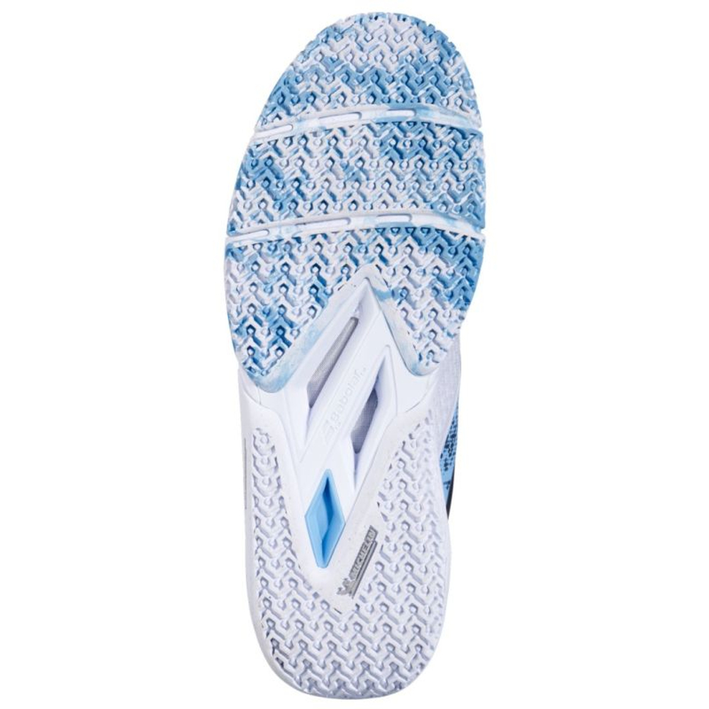 Мужские кроссовки для Падел Babolat Movea 2 - white/cyan blue