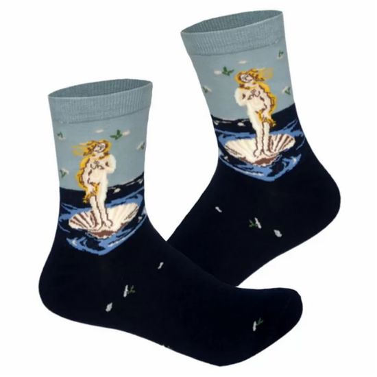 Носки "Рождение Венеры", Сандро Боттичелли, р-р 36-40
