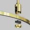 Шинопровод круглый 650 мм Flarity латунь Technical trx154-r-d650-bs