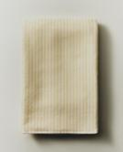 ZARA HOME КУХОННОЕ ПОЛОТЕНЦЕ ИЗ МАХРОВОГО ХЛОПКА В ПОЛОСКУ, ЖЕЛТЫЙ
