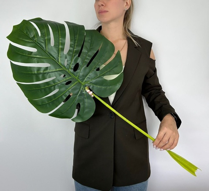 Лист монстеры гигант / Арт 9056