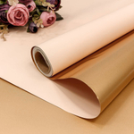 Пленка В рулоне 10 м х 58 см двухсторонняя (Золотой, Розовый)