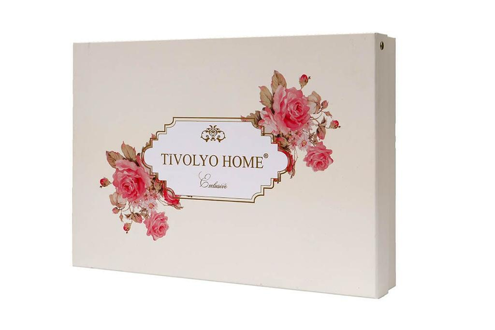 Постельное белье 2 спальное евро Tivolyo home Mirabel