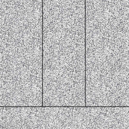 Тротуарная плитка ПРЯМОУГОЛЬНИК 900х300 мм - Стоунмикс Белый с черным