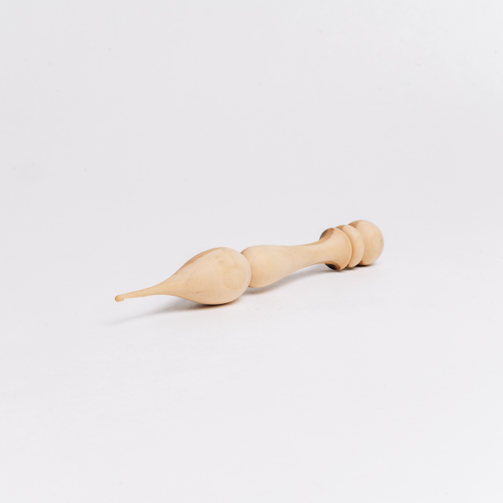 Деревянный крючок для вязания из вяза 2.5 мм. K305