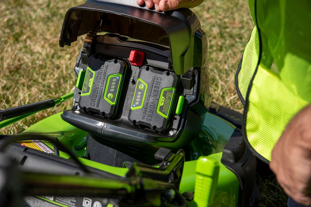 Аккум. газонокосилка GREENWORKS GC82LM51SP2 82В бесщеточная, без АКБ и ЗУ 2515907