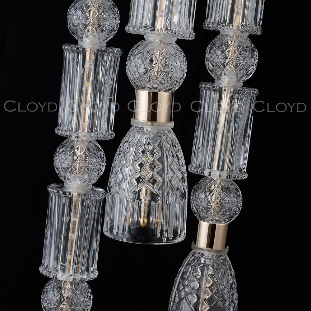 Подвесной светильник Cloyd LACONIA P3 / Ø30 см - золото (арт.11525)