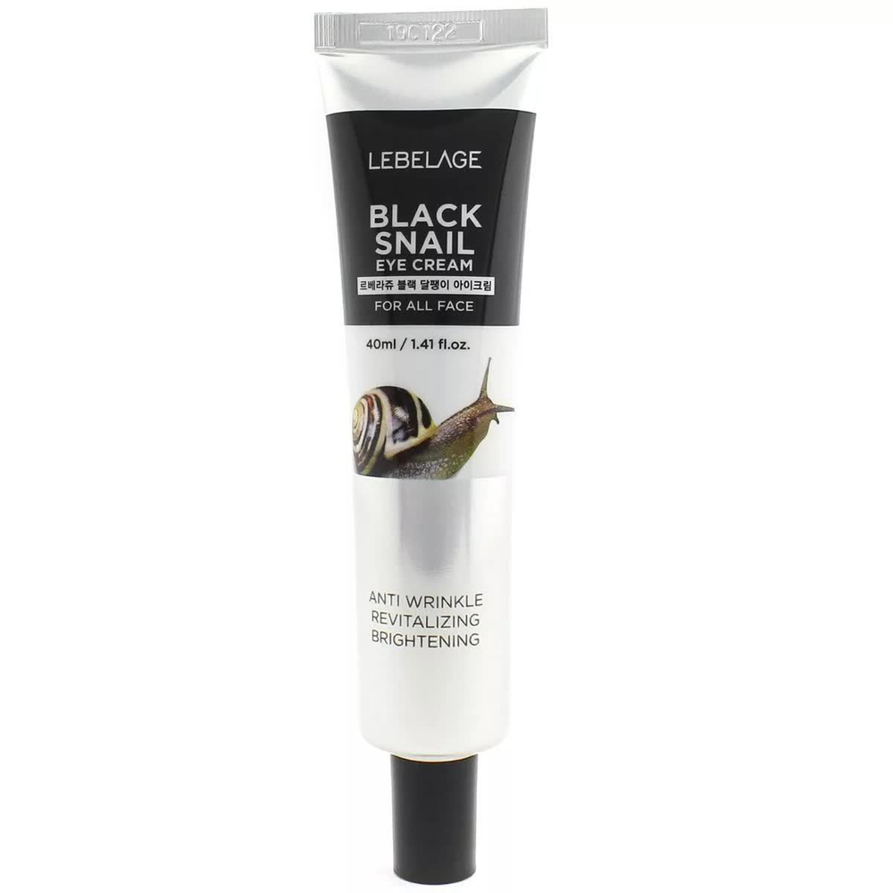 Крем для век Lebelage Black Snail Eye Cream питание и восстановление с муцином черной улитки 40 мл