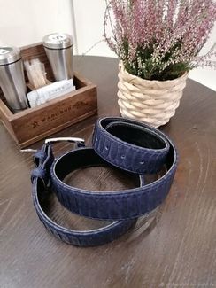 Ремень из кожи питона AC-81