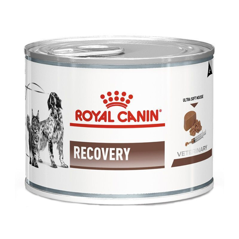 Корм для кошек и собак после операций и во время интен. терапии Royal Canin Рекавери, 195г