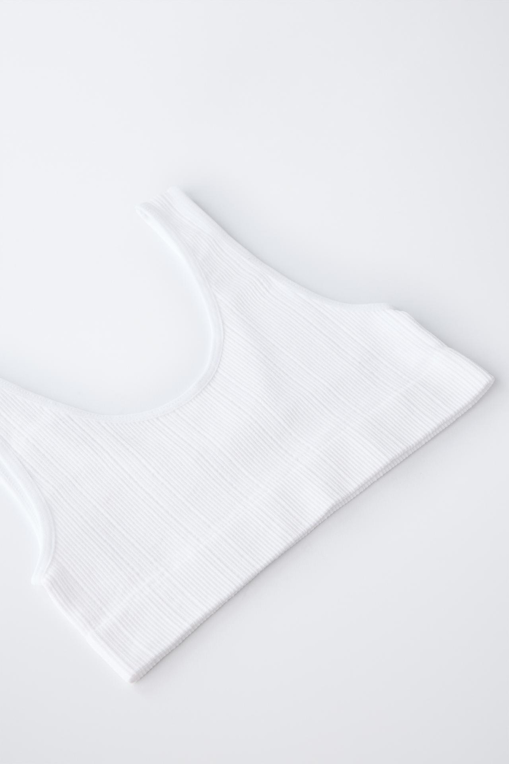 ZARA НАБОР ИЗ ДВУХ ТОПОВ SEAMLESS, РАЗНОЦВЕТНЫЙ