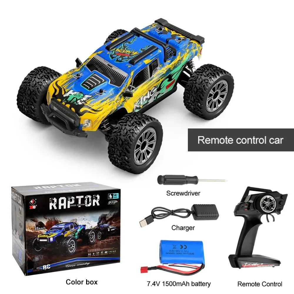 Машинка на радиоуправлении WLTOYS 164018, 1/16, 35 км/ч, 4WD, полный привод