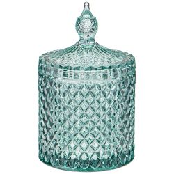 ЕМКОСТЬ ДЛЯ ХРАНЕНИЯ "DIAMANT MINT" 10,5*10,5*17СМ