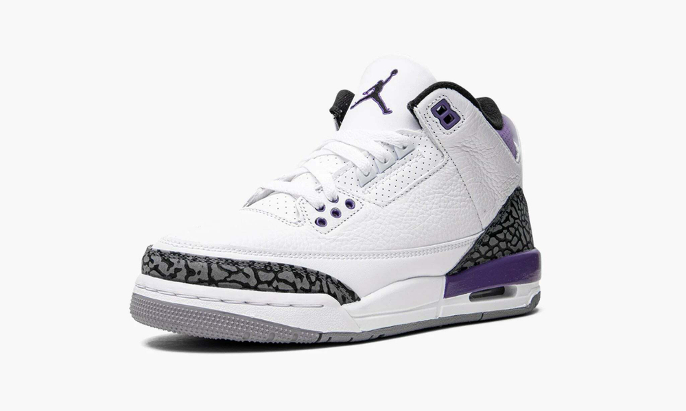 Air Jordan 3 Retro GS "Dark Iris"